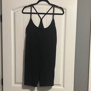 Old navy power chill active romper jumpsuit black size L